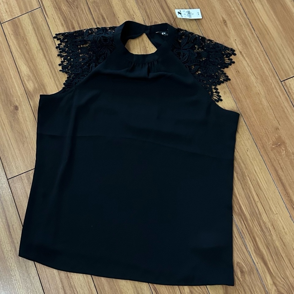 Express Black Mini Pencil Tank Top